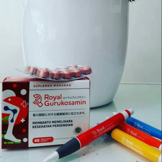 GLUCOSAMIN 1200MG | ROYAL GURUKOSAMIN | VITAMIN D3 400IU