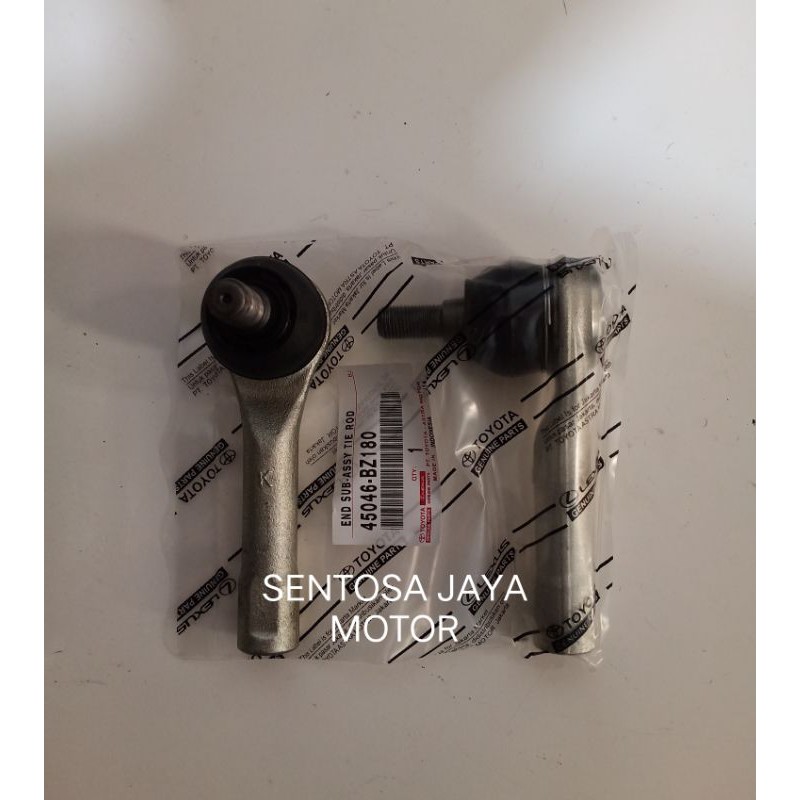 TIE ROD END TIEROD TIE ROD CALYA SIGRA SIENTA ASLI 45046-BZ180 ORIGINAL HARGA 1SET