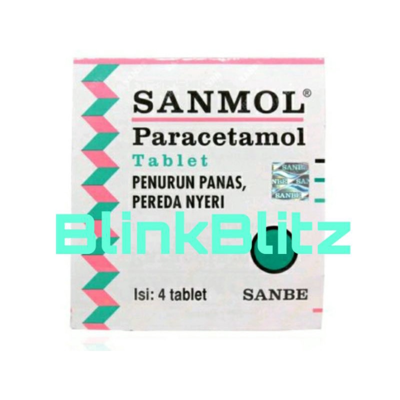 Sanmol Tablet Parasetamol 500 mg Paracetamol