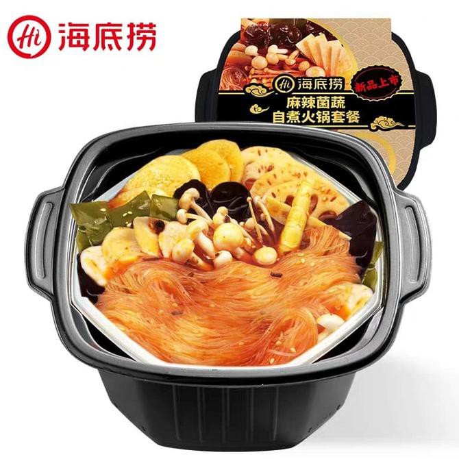 

Terlaris# Haidilao Instan Bowl Mala Bowl Hotpot Spicy Mushroom 400Gr