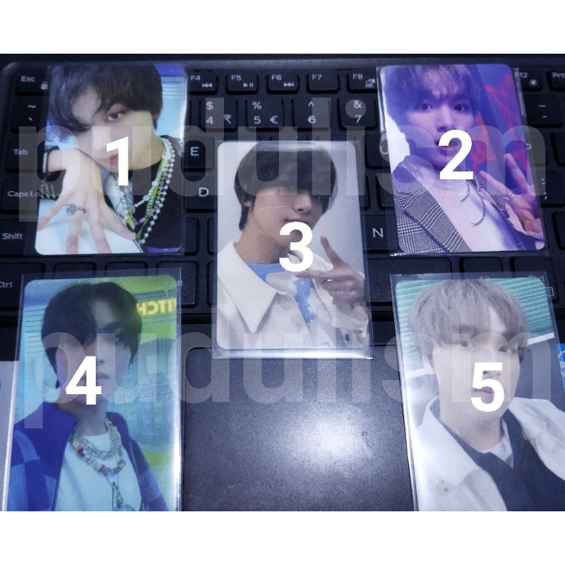 Haechan Photocard Glichmode SMCU Ceker