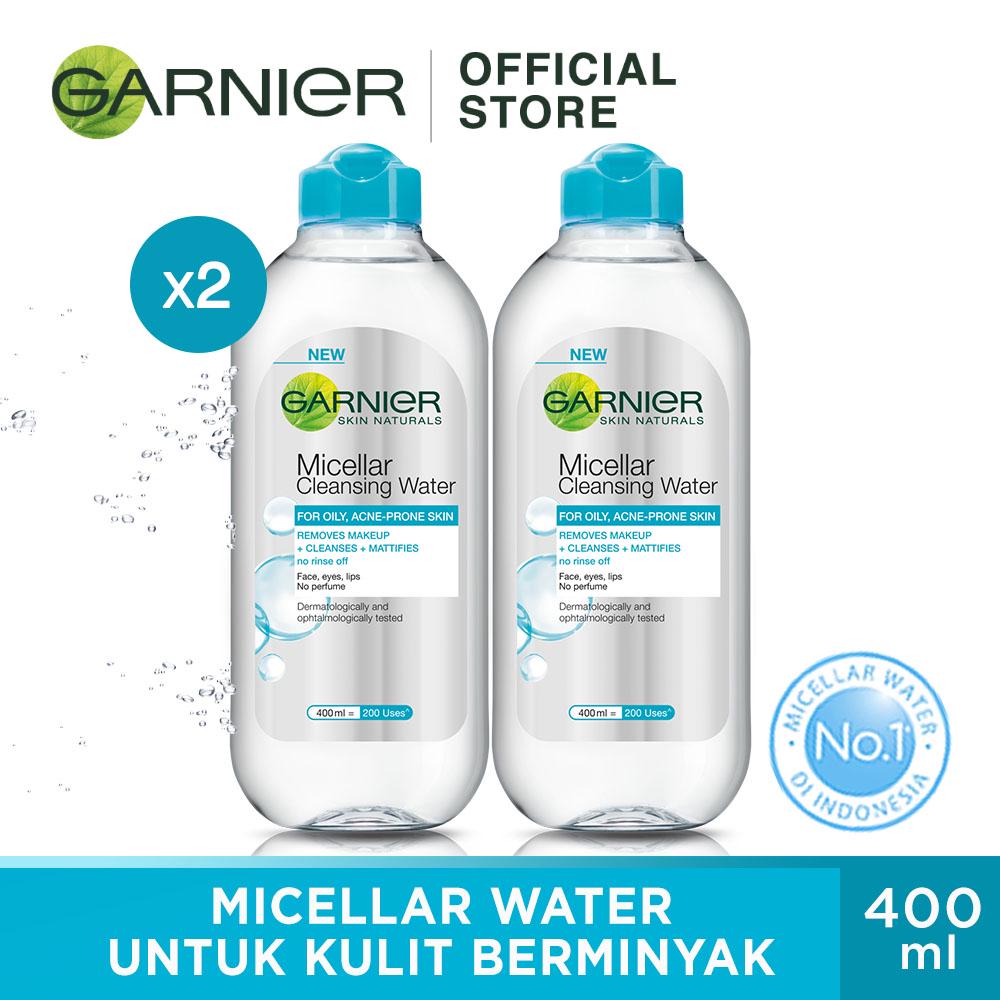 Garnier Micellar Water Blue Skin Care 400 ml Twin Pack