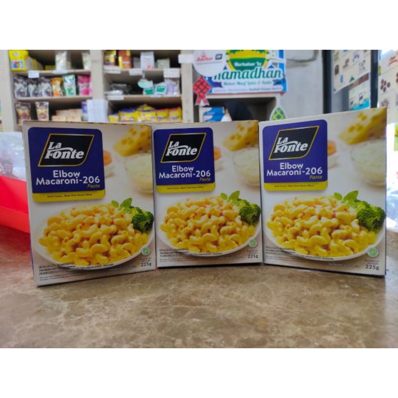 

La fonte Elbow macaroni-206 225gr