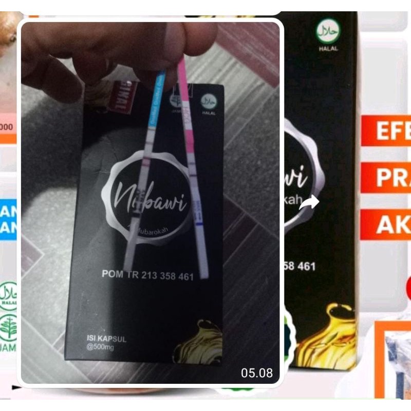 NABAWI OIL PROMIL SUAMI ISTRI 200KAPSUL