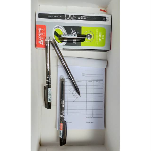 

Pulpen aodemei gp-3199 bisa di hapus isi 12pcs