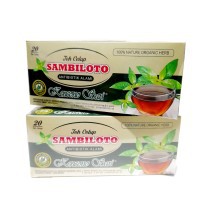 

Paket 10Box Teh Celup Sambiloto Kenconosari