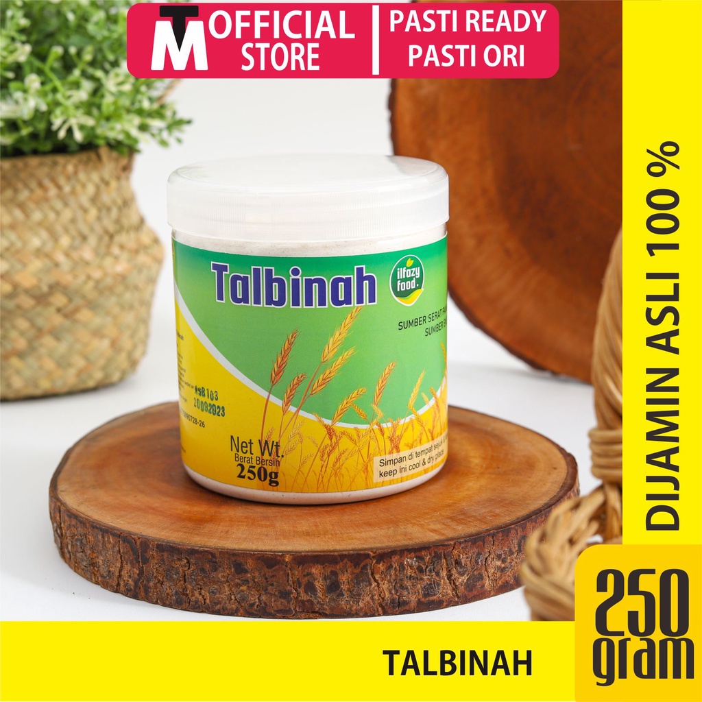 ILFAZY FOOD Talbinah Thibbun Nabbawy Asam Lambung 250 GRAM