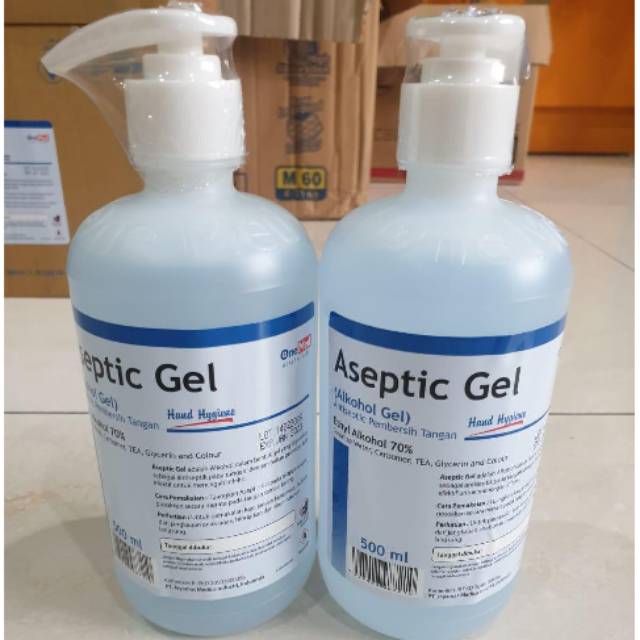 Onemed Hand Sanitizer Aseptic Gel Handsanitizer Antiseptic 500ml