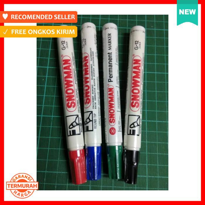 

Spidol Snowman Marker Permanent G 12