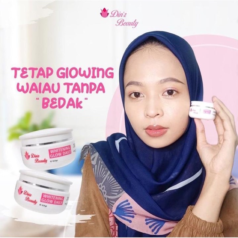 WHITENING GLOW DAILY CREAM SIANG By DINZ BEAUTY 12.5gr