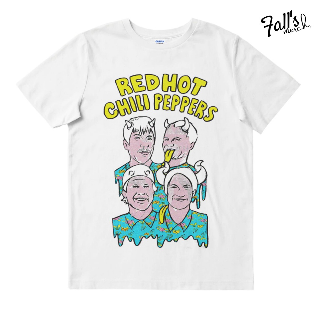 KAOS BAND RED HOT CHILI PEPPERS | BAJU BAND RHCP| BAJU MUSIK | KAOS MUSIK | KAOS GILDAN SOFTSTYLE