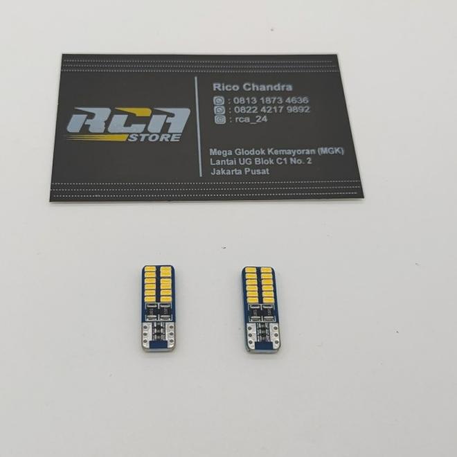 A6K7 Lampu Cabin (Dome Light) Warm White & White - Warm White T10 Terlaris