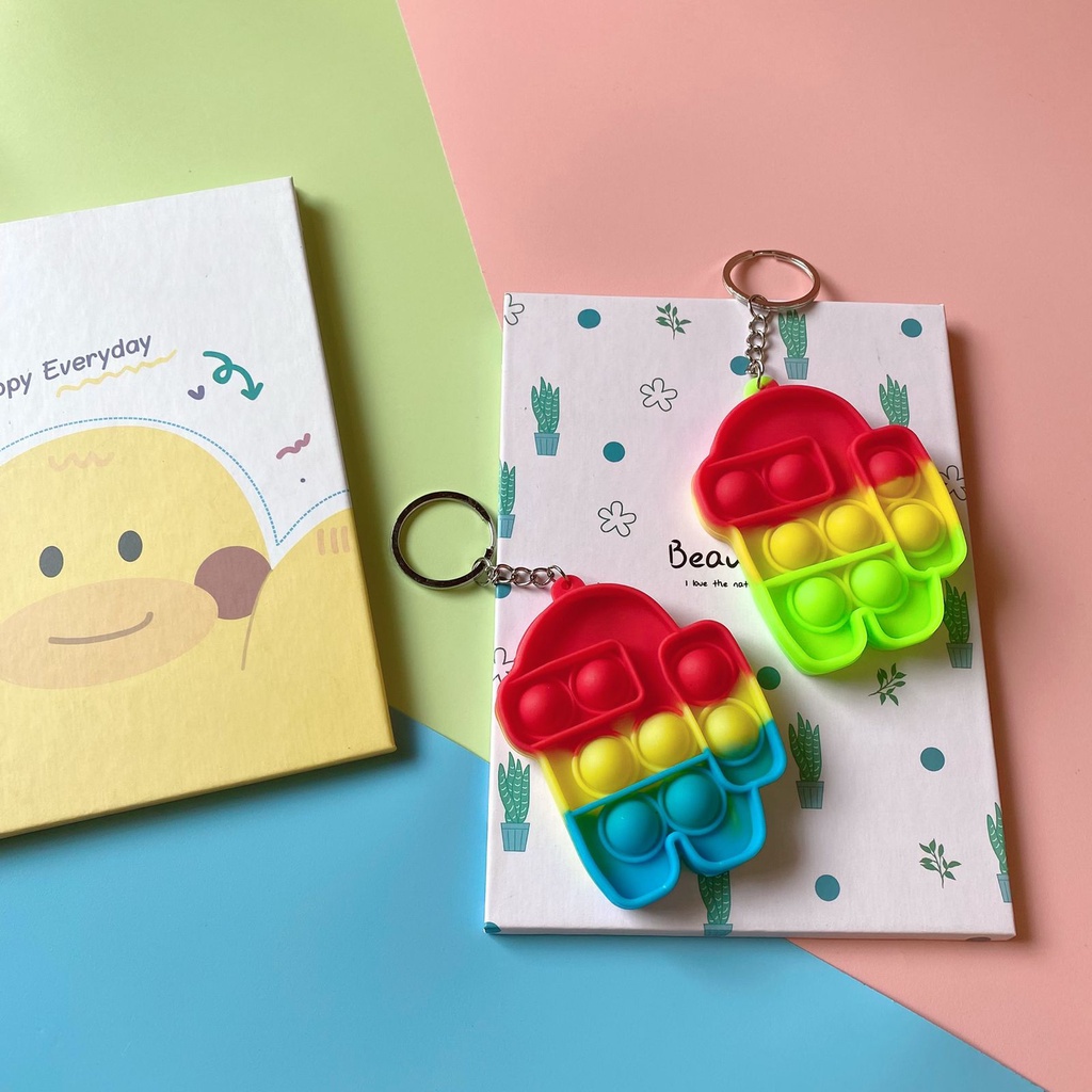 POP IT MINI KEYRING / POP IT MINI GANTUNGAN KUNCI
