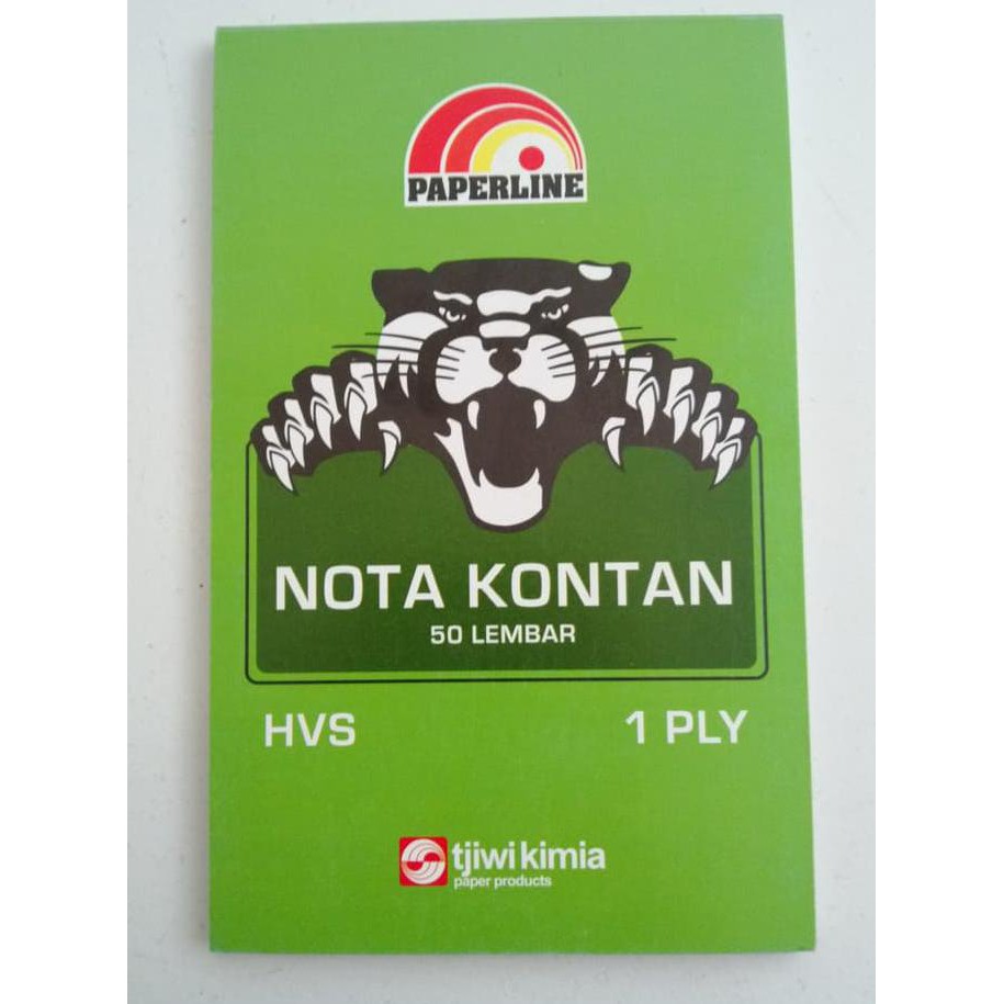 

NOTA KONTAN KECIL 1 PLY PAPERLINE