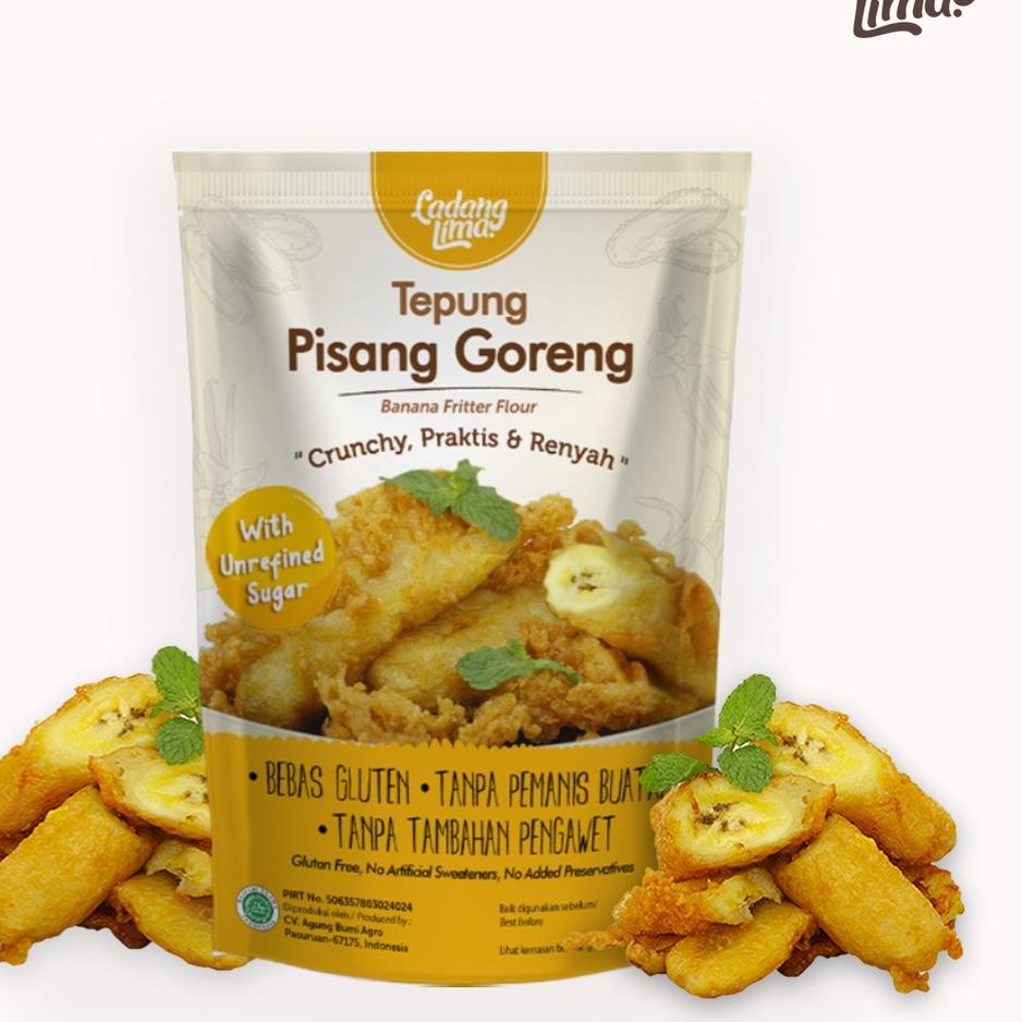 

【TERLARIS】 Ladang Lima Tepung Pisang 200gr ⚡⚡⚡