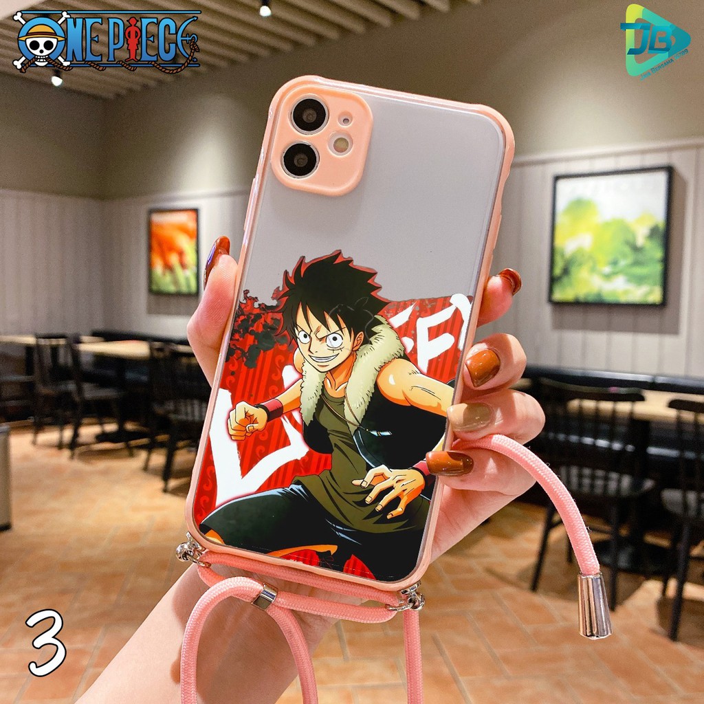 Softcase Slingcase Lanyard Choice ONE PIECE Vivo Y91c Y1s V5 V9 V11 V11i V15 V17 V20 Se S1Pro JB3345