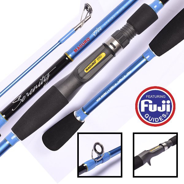 Joran Bait Casting MAGURO SERENITY 602BC Panjang 180CM