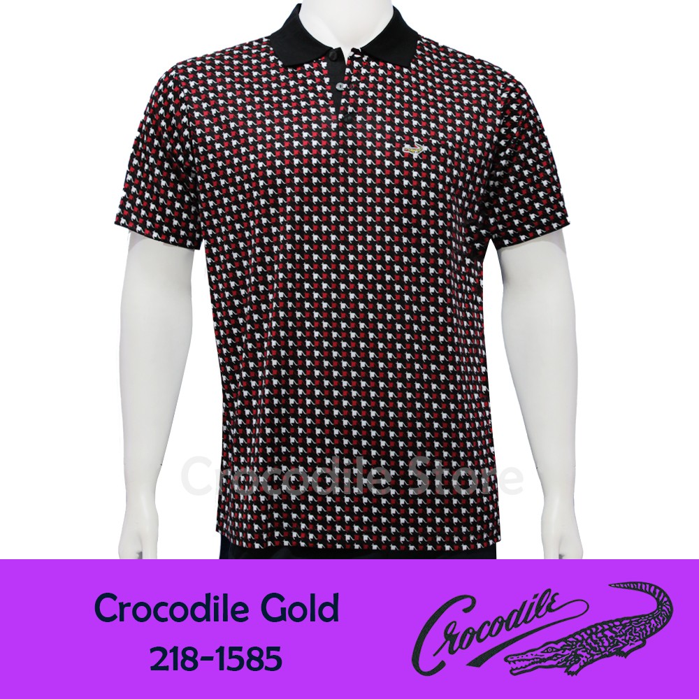 Kaos Kerah Pria Crocodile Gold 218-1585