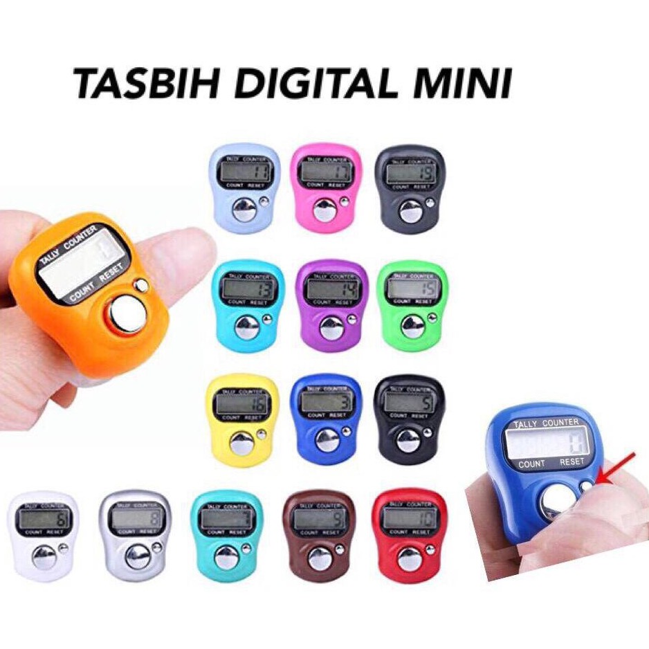 TASBIH DIGITAL / FINGER COUNTER / ALAT HITUNG TASBIH MINI