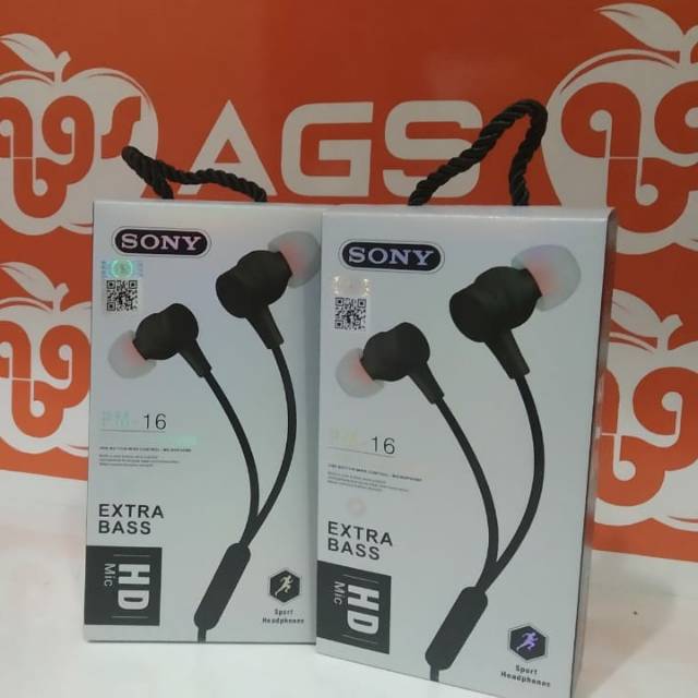 HEADSET SONY PM-16