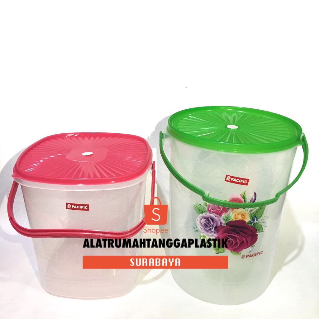 1 Pc Toples Plastik Toples 18liter Liter Multiplast Toples Kerupuk Toples Es Toples Gagang Shopee Indonesia