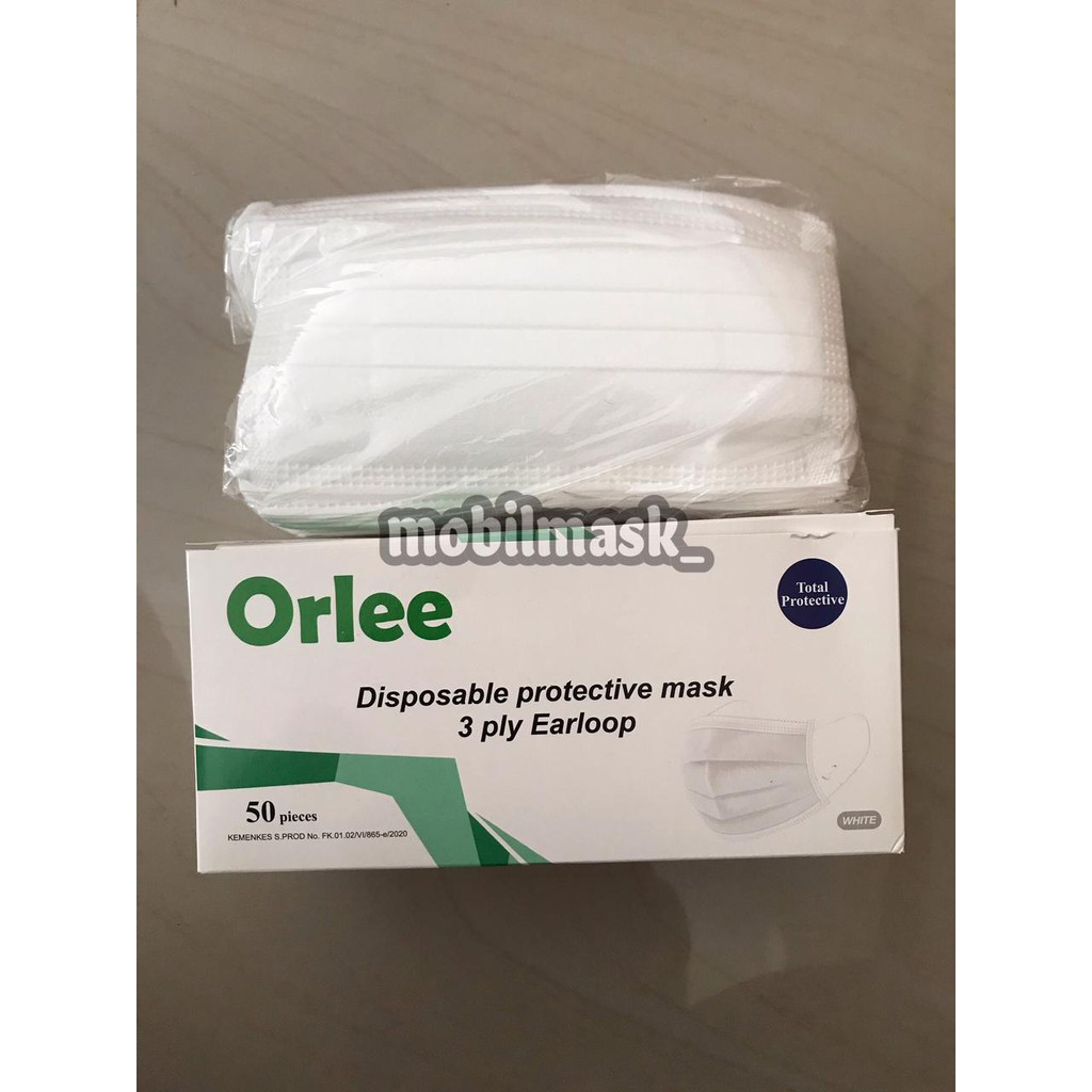 Orlee Earloop Disposable Protective Mask