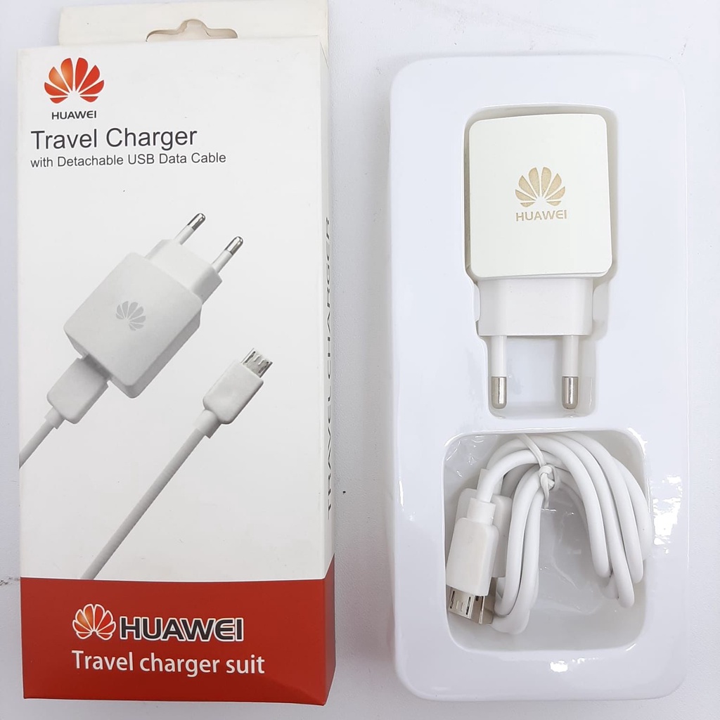 [TERMURAH] Travel Charger Huawei / Kabel Data Charger Huawei Micro USB