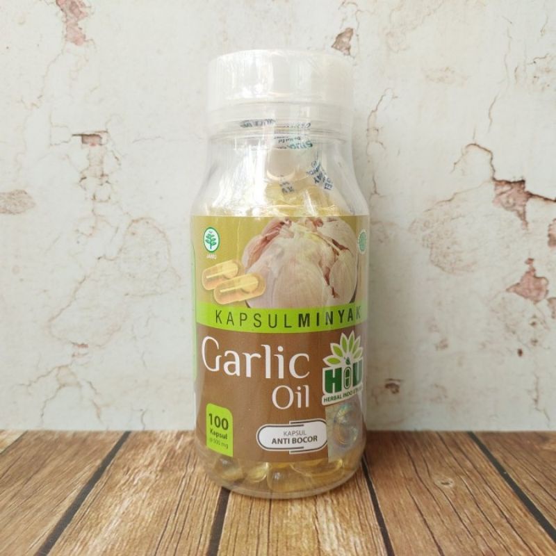 Garlic Bawang Putih 100 kapsul - HIU Garlic
