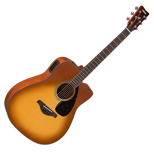 YAMAHA FGX800C SDB SAND BURST ACOUSTIC ELECTRIC GUITAR