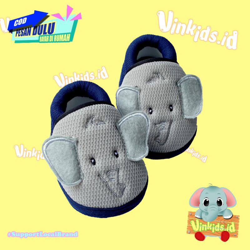 Vinkids Sepatu Baby / Sepatu Bayi Laki Laki Perempuan 0 12 Bulan / Sepatu Bayi Import Lucu