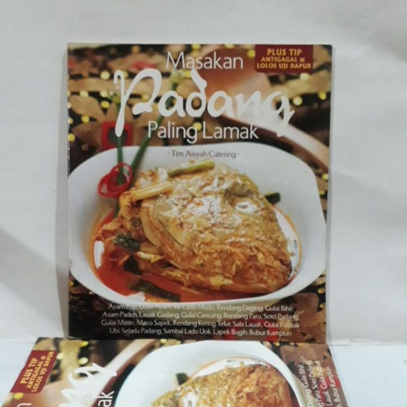 Buku Kuliner - Masakan Padang Paling Lamak