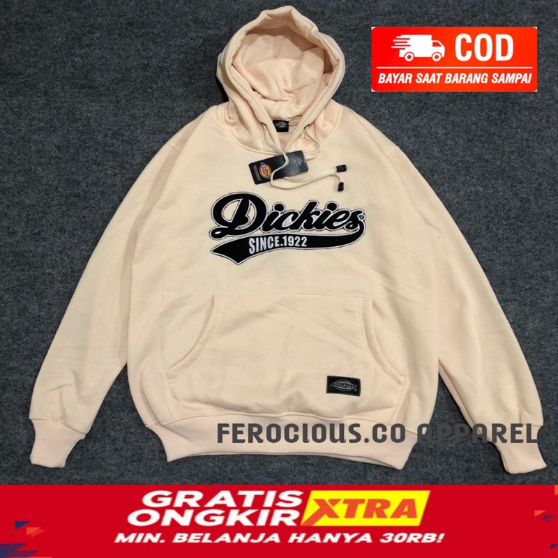 SWEATER HOODIE DICKIES PREMIUM FULLBORDIR&amp;FULLTAG FLOCKING