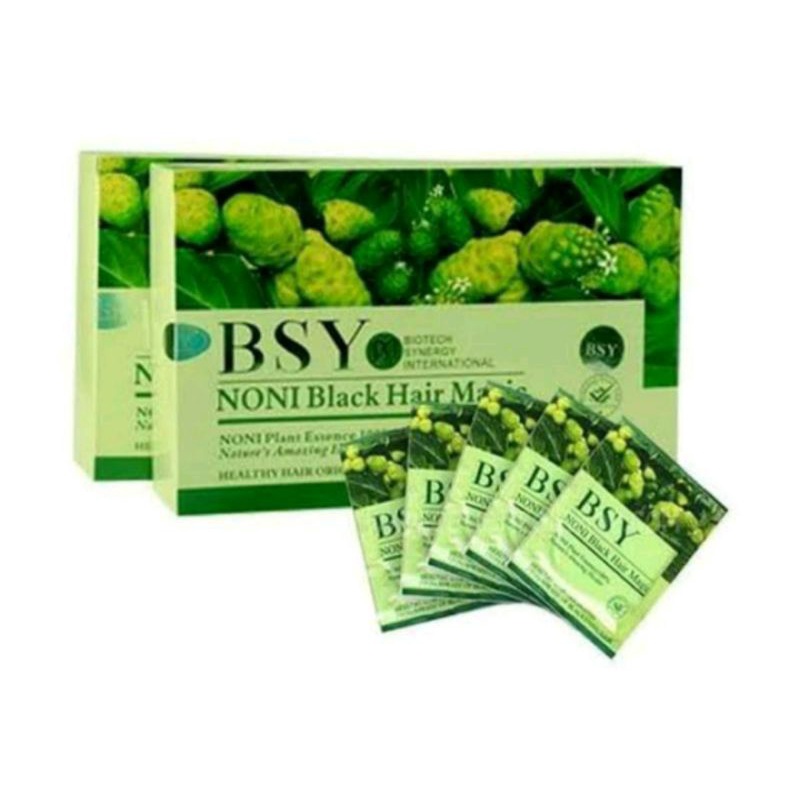 SHAMPOO ORIGINAL BSY NONI BLACK HAIR SAMPO ORGANIC