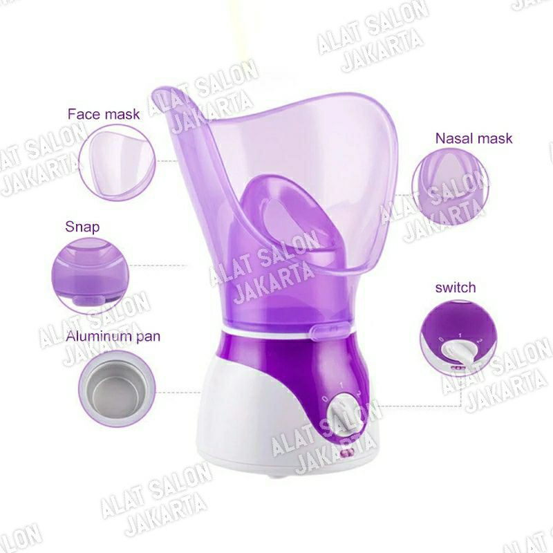 Steamer Wajah Uap Vapozone facial portable Alat Vapozone hot facial Steamer wajah Steamer facial hot