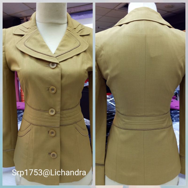 Blazer dan Rok LICHANDRA/Seragam Kantor/Wanita/PNS/Seragam Kerja