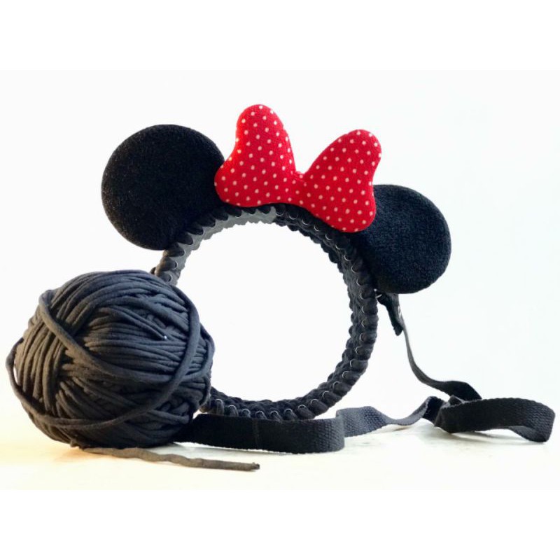 

tas crochet acrylic minnie mouse