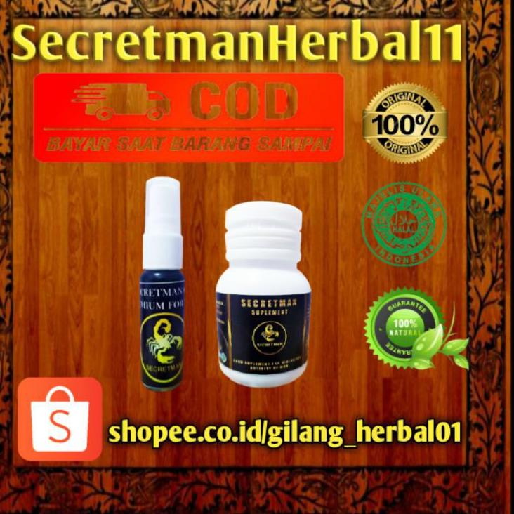 [KODE BBSYZ] SECRETMAN PAKET GOLD