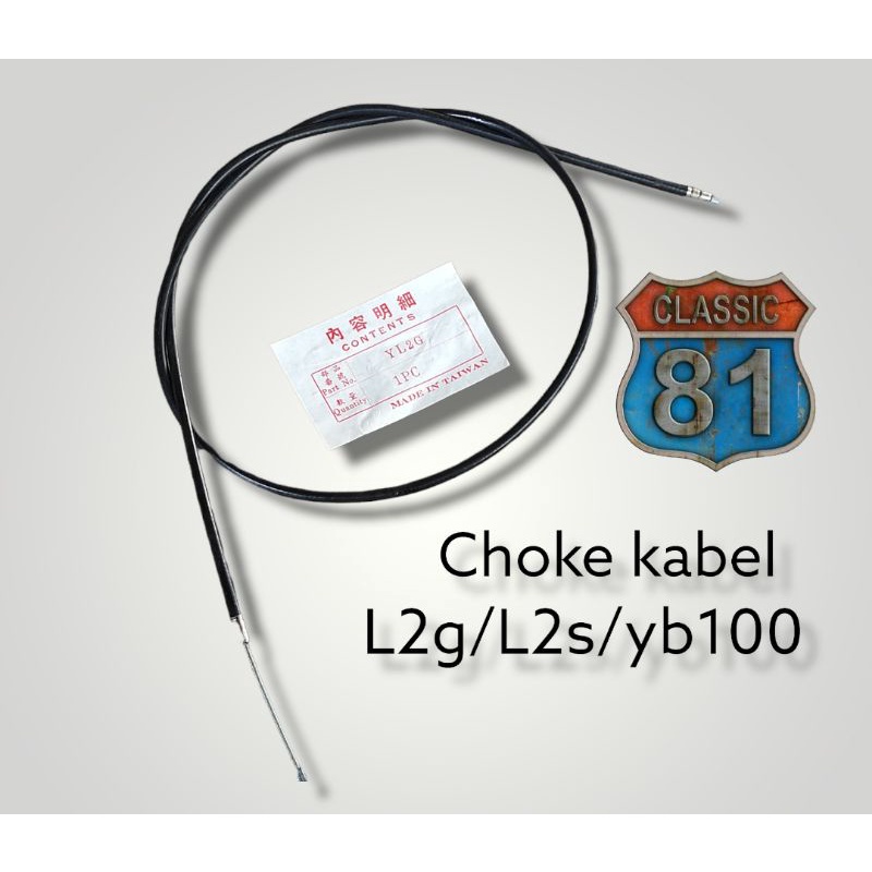 KABEL CHOKE YAMAHA L2G L2SUPER YB100
