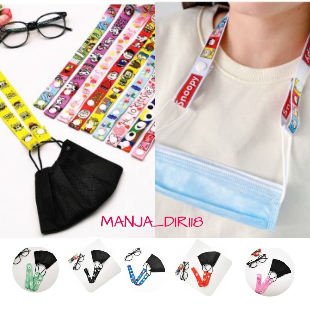 Tali Kalung Masker / Gatungan Masker Wajah / Mask Layard / Tali Masker Anak & Dewasa