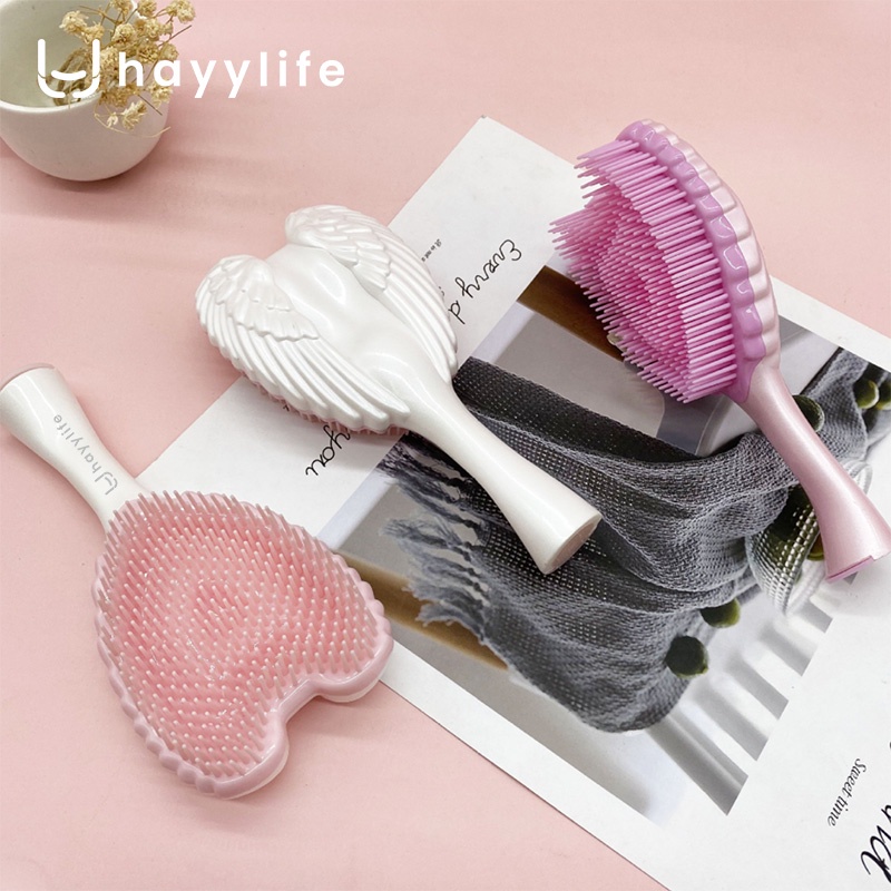 HAYYLIFE Tangle Brush Heat Resistant-Anti Static-Water Resistant HL-BBB572-1