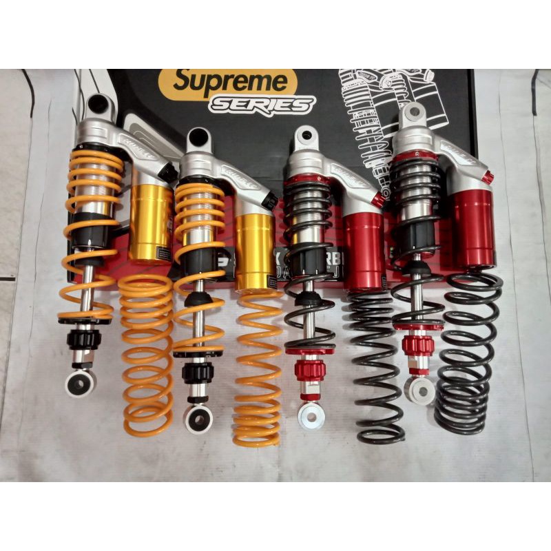 Shock Skok Belakang RIDE IT GP Supreme Series 280mm/320mm/340mm 360mm Dobel Pir Rebound