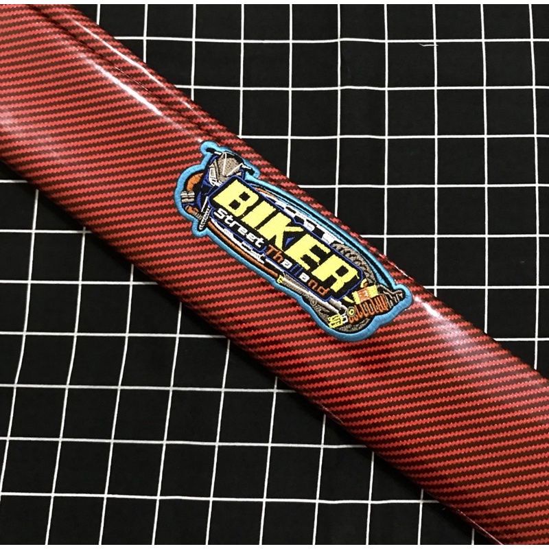 Kulit Jok Carbon By BIKER original import Thailand mio xeon beat scoopy tiger rxking vixion klx dll-Red