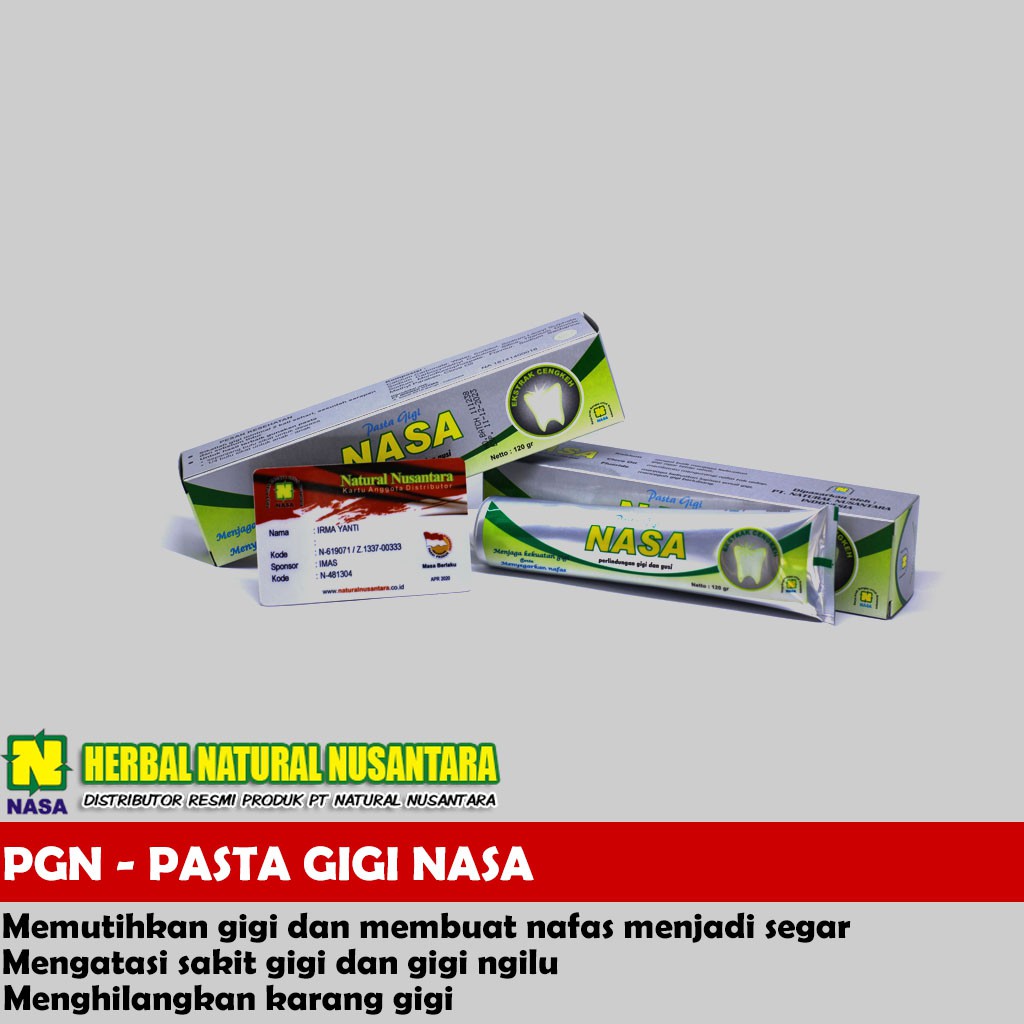 ODOL NASA PASTA GIGI NASA PGN PEMUTIH GIGI - OBAT SAKIT ...