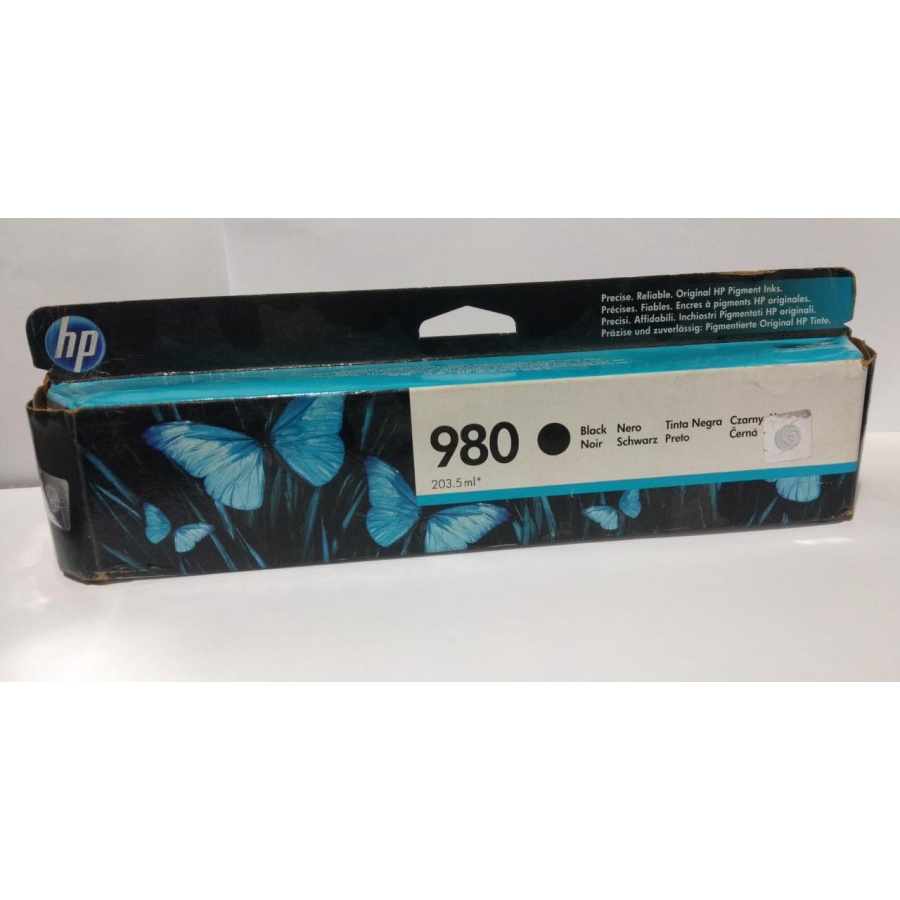 Tinta HP 980 black original perpanjang garansi