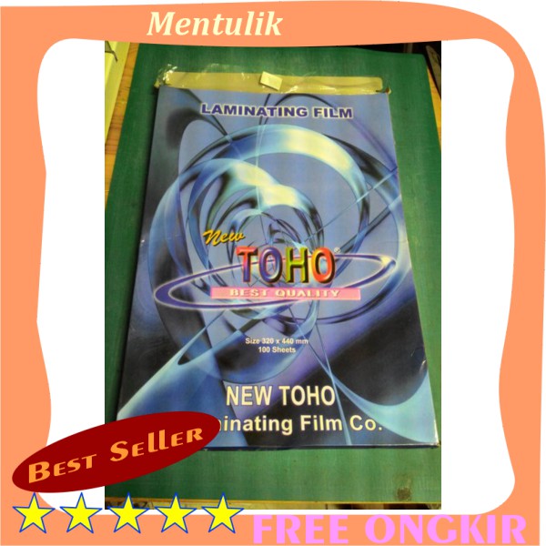 

BEST SELLER !!! Plastik Laminating F4 100 Micron