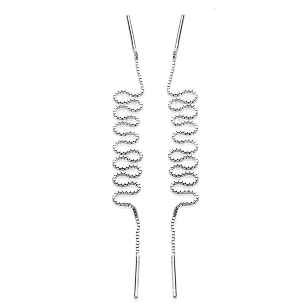 Needway Ear Line Korea Plated Line Chain Ear Anting Panjang