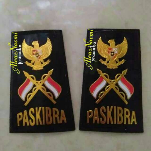 Evolet paskibra garuda hitam evolet paskib