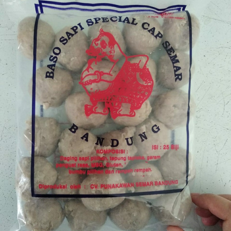 

baso semar ukuran sedang polos