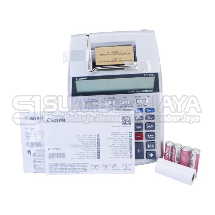 

KALKULATOR CANON P23-DTSC Printer calculator P23 DTSC