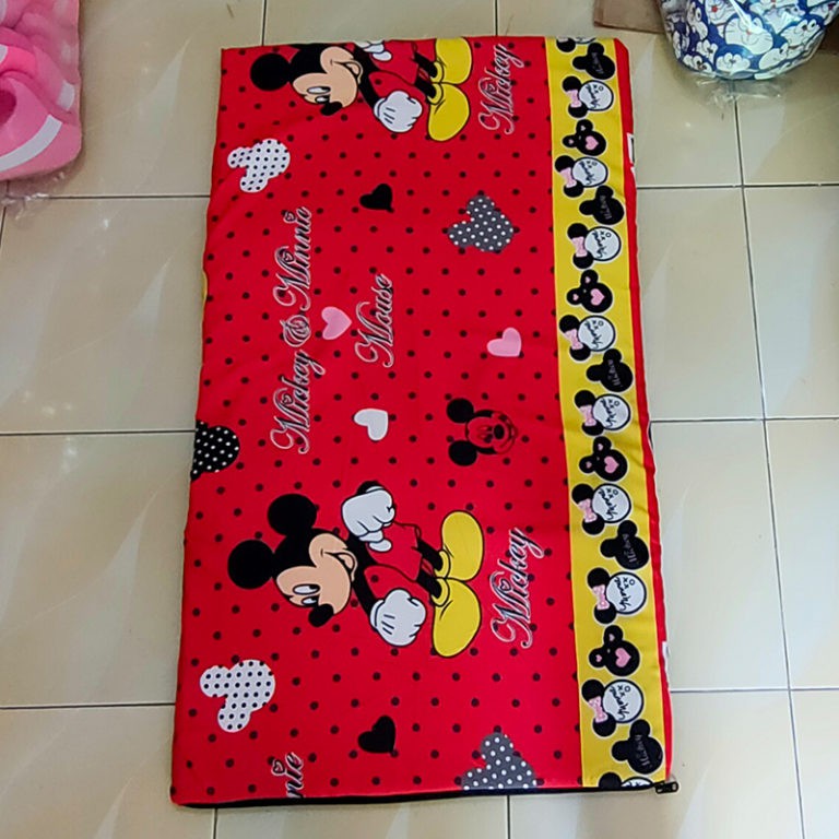 Alas Setrika Busa Karakter Kartun - Tatakan Gosok Pakaian - Kasur Bayi Busa